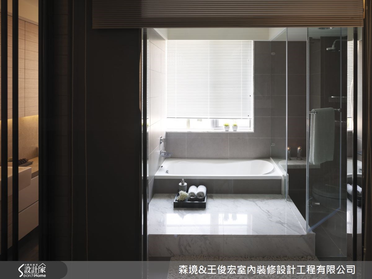 60坪新成屋(5年以下)＿現代風浴室案例圖片＿森境設計＿王俊宏_16之14