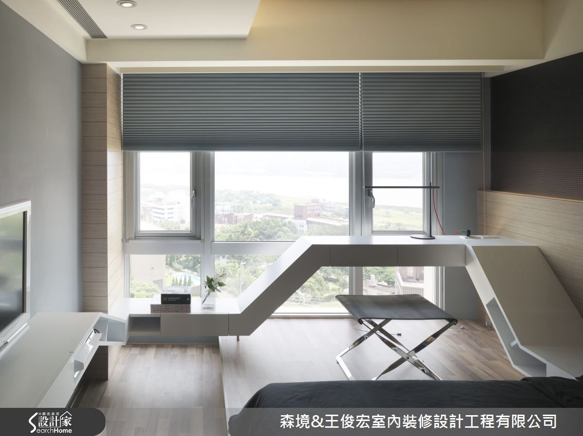 60坪新成屋(5年以下)＿現代風臥室案例圖片＿森境設計＿王俊宏_16之12