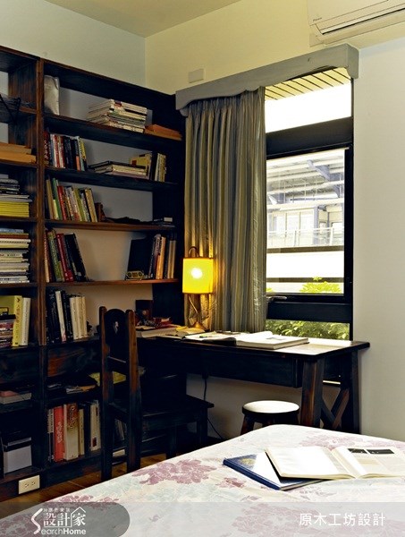 30坪新成屋(5年以下)＿鄉村風臥室案例圖片＿原木工坊&客製化．手工實木傢具＿原木工坊_04之8