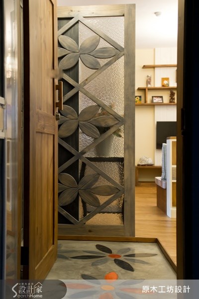 老屋(16~30年)＿鄉村風玄關案例圖片＿原木工坊&客製化．手工實木傢具＿原木工坊_09之1