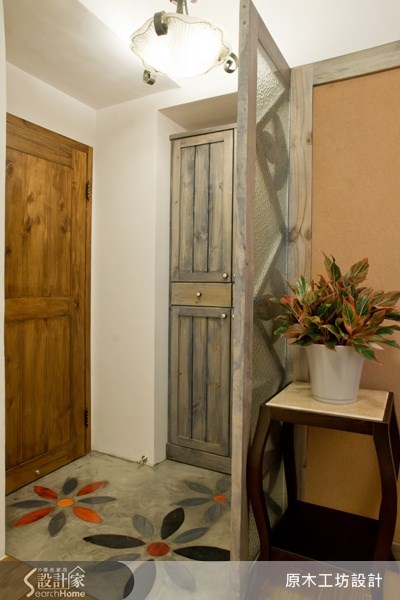 老屋(16~30年)＿鄉村風玄關案例圖片＿原木工坊&客製化．手工實木傢具＿原木工坊_09之2