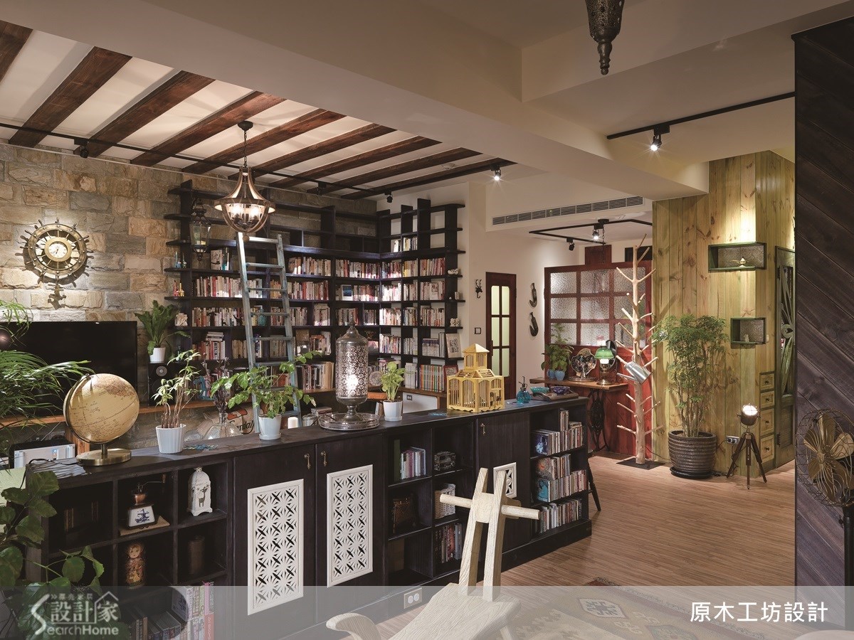 46坪新成屋(5年以下)＿鄉村風客廳案例圖片＿原木工坊&客製化．手工實木傢具＿原木工坊_12之7