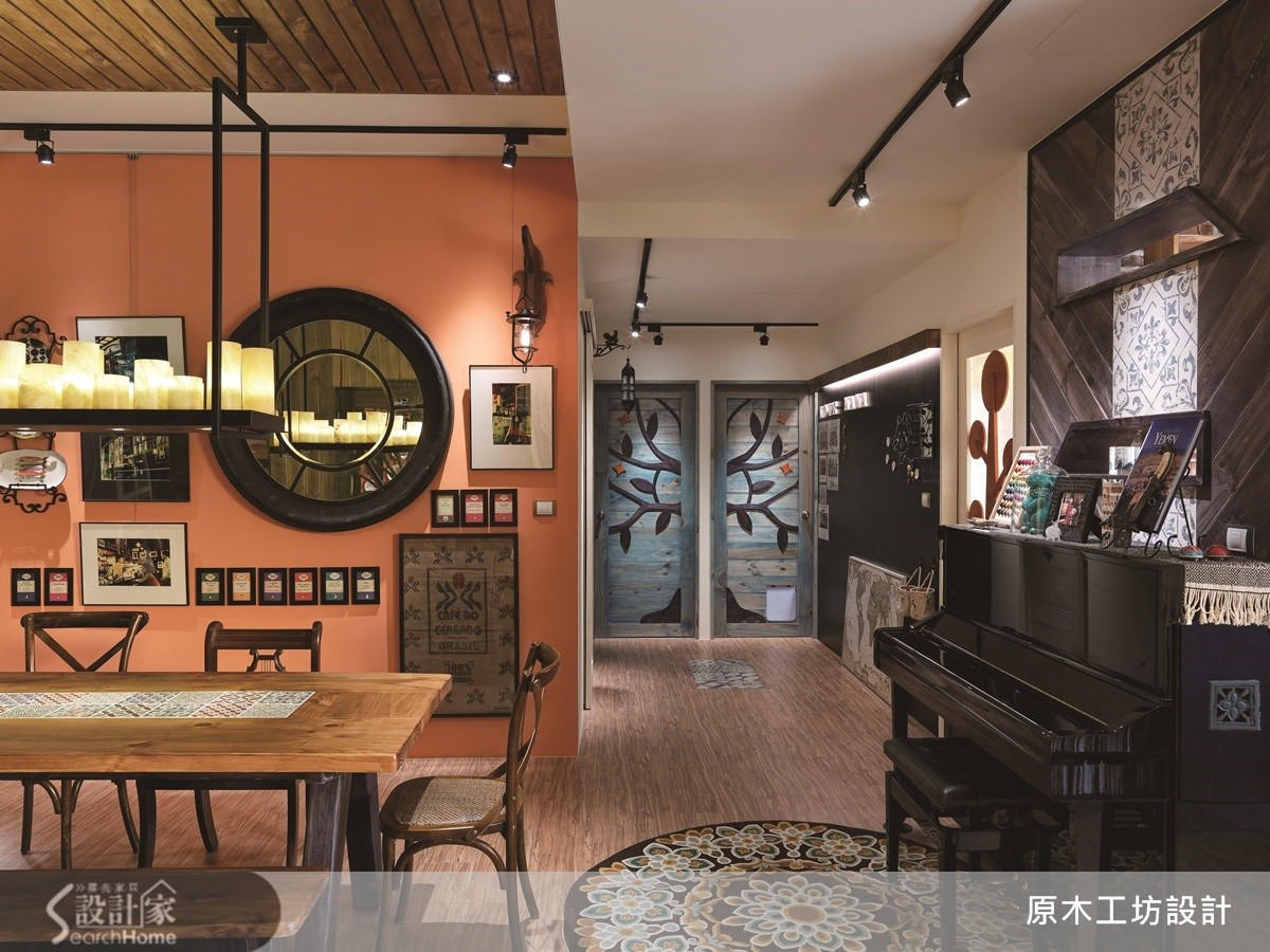 46坪新成屋(5年以下)＿鄉村風餐廳案例圖片＿原木工坊&客製化．手工實木傢具＿原木工坊_12之16