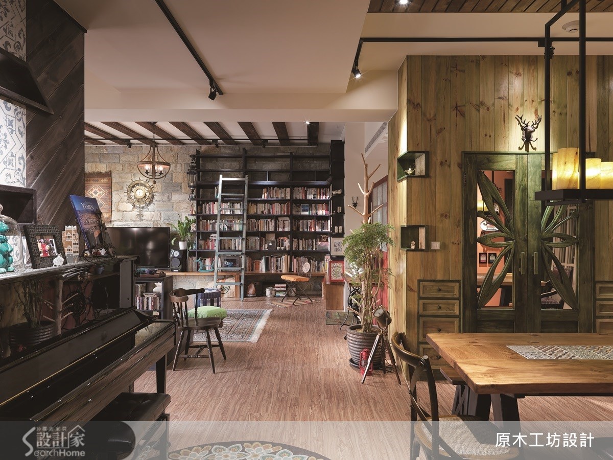46坪新成屋(5年以下)＿鄉村風餐廳案例圖片＿原木工坊&客製化．手工實木傢具＿原木工坊_12之15