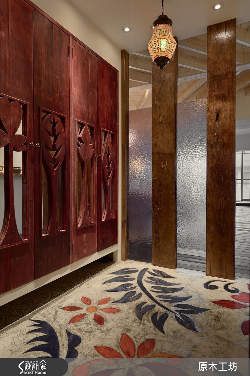 58坪新成屋(5年以下)＿療癒風玄關案例圖片＿原木工坊&客製化．手工實木傢具＿原木工坊_13之5