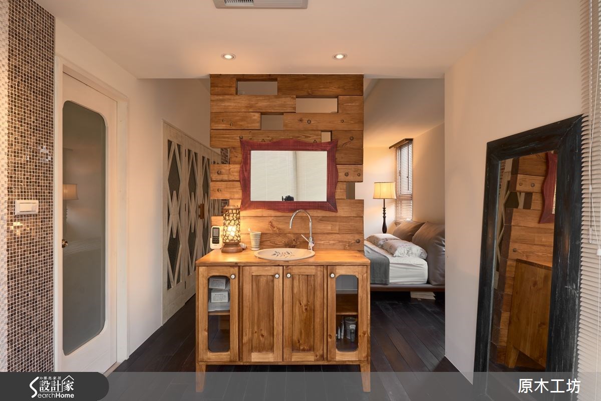 58坪新成屋(5年以下)＿療癒風臥室案例圖片＿原木工坊&客製化．手工實木傢具＿原木工坊_13之14