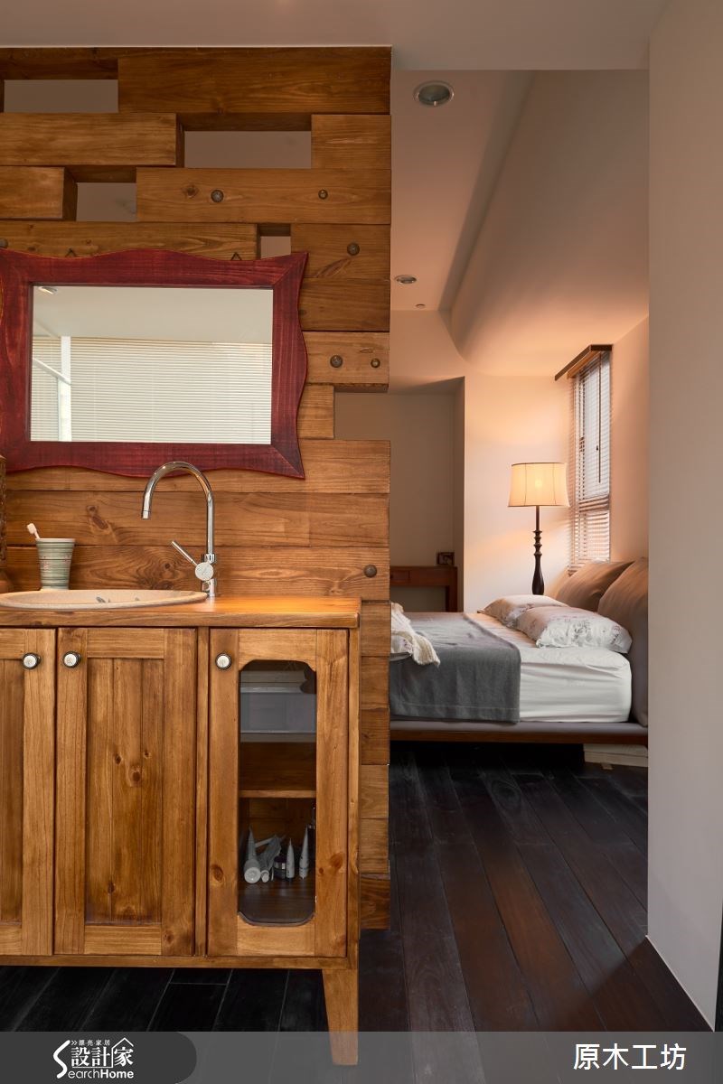 58坪新成屋(5年以下)＿療癒風臥室案例圖片＿原木工坊&客製化．手工實木傢具＿原木工坊_13之15