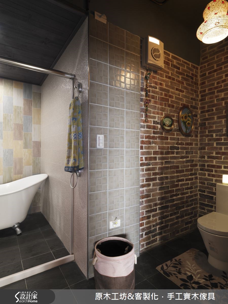 30坪老屋(16~30年)＿工業風浴室案例圖片＿原木工坊&客製化．手工實木傢具＿原木工坊_15之18