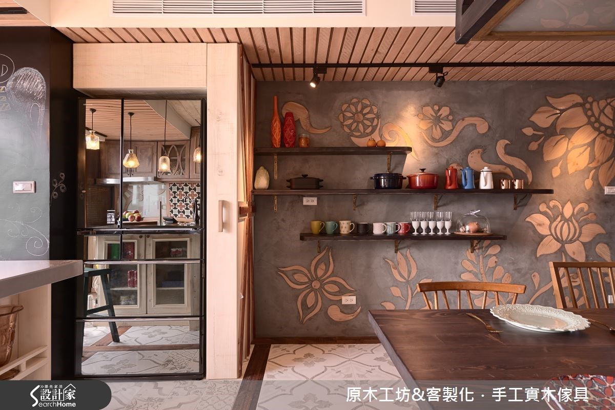 33坪老屋(16~30年)＿鄉村風餐廳案例圖片＿原木工坊&客製化．手工實木傢具＿原木工坊_16之15