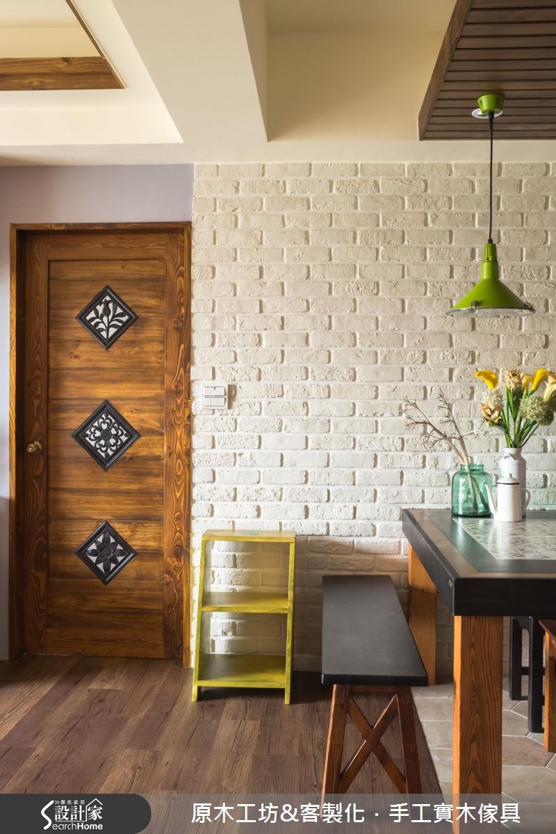 26坪新成屋(5年以下)＿鄉村風餐廳案例圖片＿原木工坊&客製化．手工實木傢具＿原木工坊_17之12