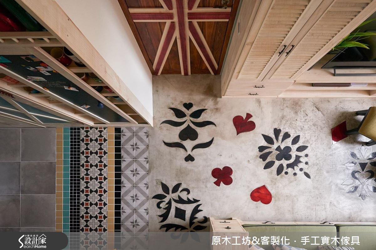 28坪老屋(16~30年)＿鄉村風玄關案例圖片＿原木工坊&客製化．手工實木傢具＿原木工坊_18之2