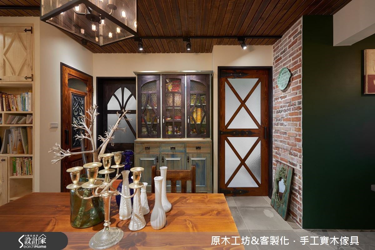 28坪老屋(16~30年)＿鄉村風客廳案例圖片＿原木工坊&客製化．手工實木傢具＿原木工坊_18之19