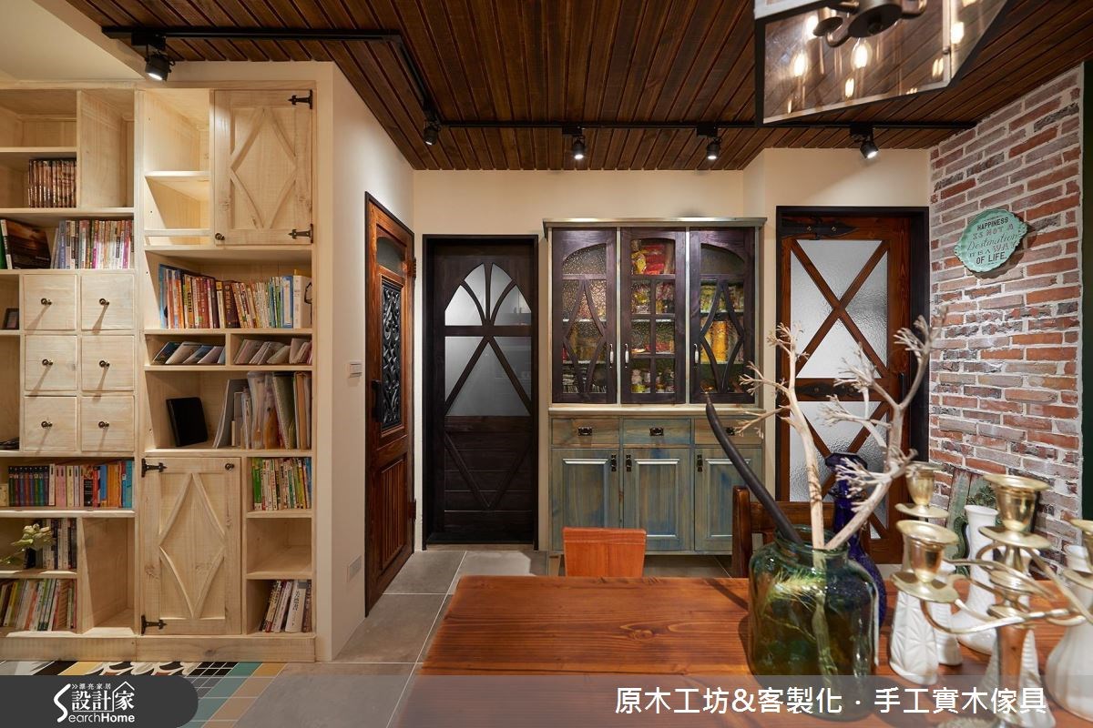 28坪老屋(16~30年)＿鄉村風餐廳案例圖片＿原木工坊&客製化．手工實木傢具＿原木工坊_18之20