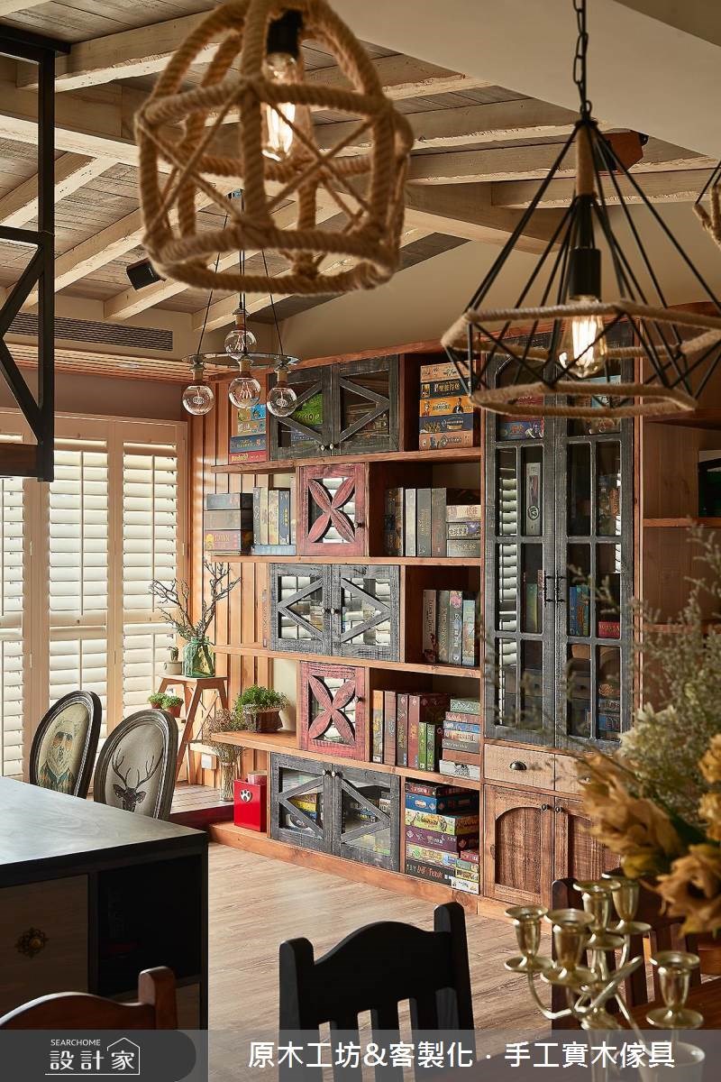 45坪新成屋(5年以下)＿混搭風客廳餐廳案例圖片＿原木工坊&客製化．手工實木傢具＿原木工坊_19之19