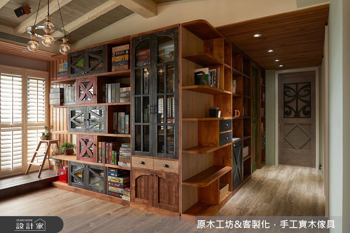 45坪新成屋(5年以下)＿混搭風客廳案例圖片＿原木工坊&客製化．手工實木傢具＿原木工坊_19之20
