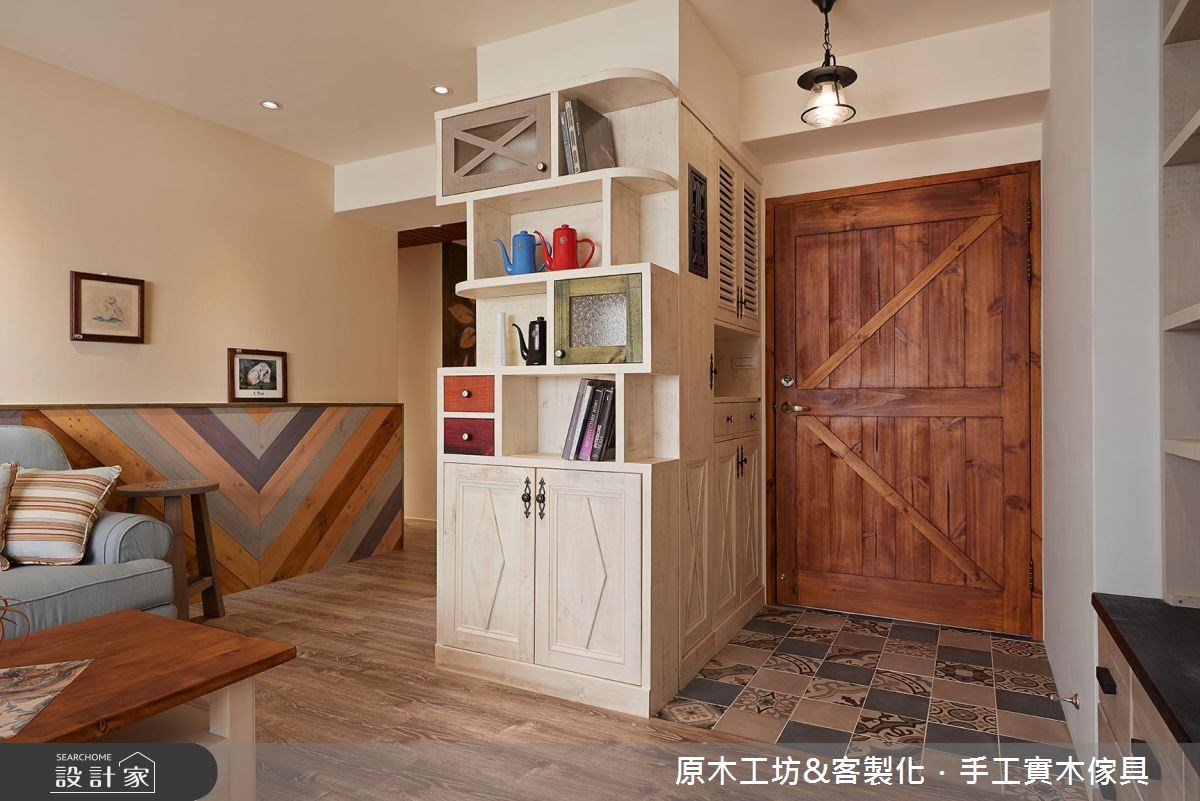 35坪老屋(16~30年)＿鄉村風客廳案例圖片＿原木工坊&客製化．手工實木傢具＿原木工坊_20之2