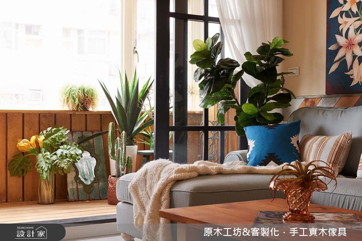 35坪老屋(16~30年)＿鄉村風客廳案例圖片＿原木工坊&客製化．手工實木傢具＿原木工坊_20之7