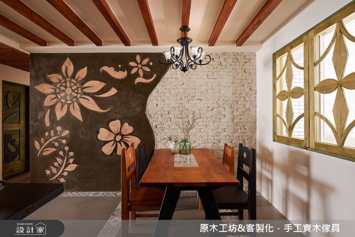 35坪老屋(16~30年)＿鄉村風餐廳案例圖片＿原木工坊&客製化．手工實木傢具＿原木工坊_20之13