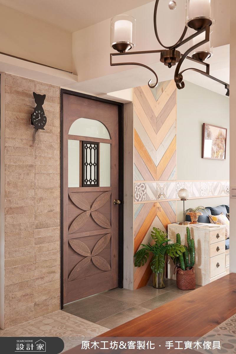 25坪中古屋(5~15年)＿鄉村風客廳案例圖片＿原木工坊&客製化．手工實木傢具＿原木工坊_21之7
