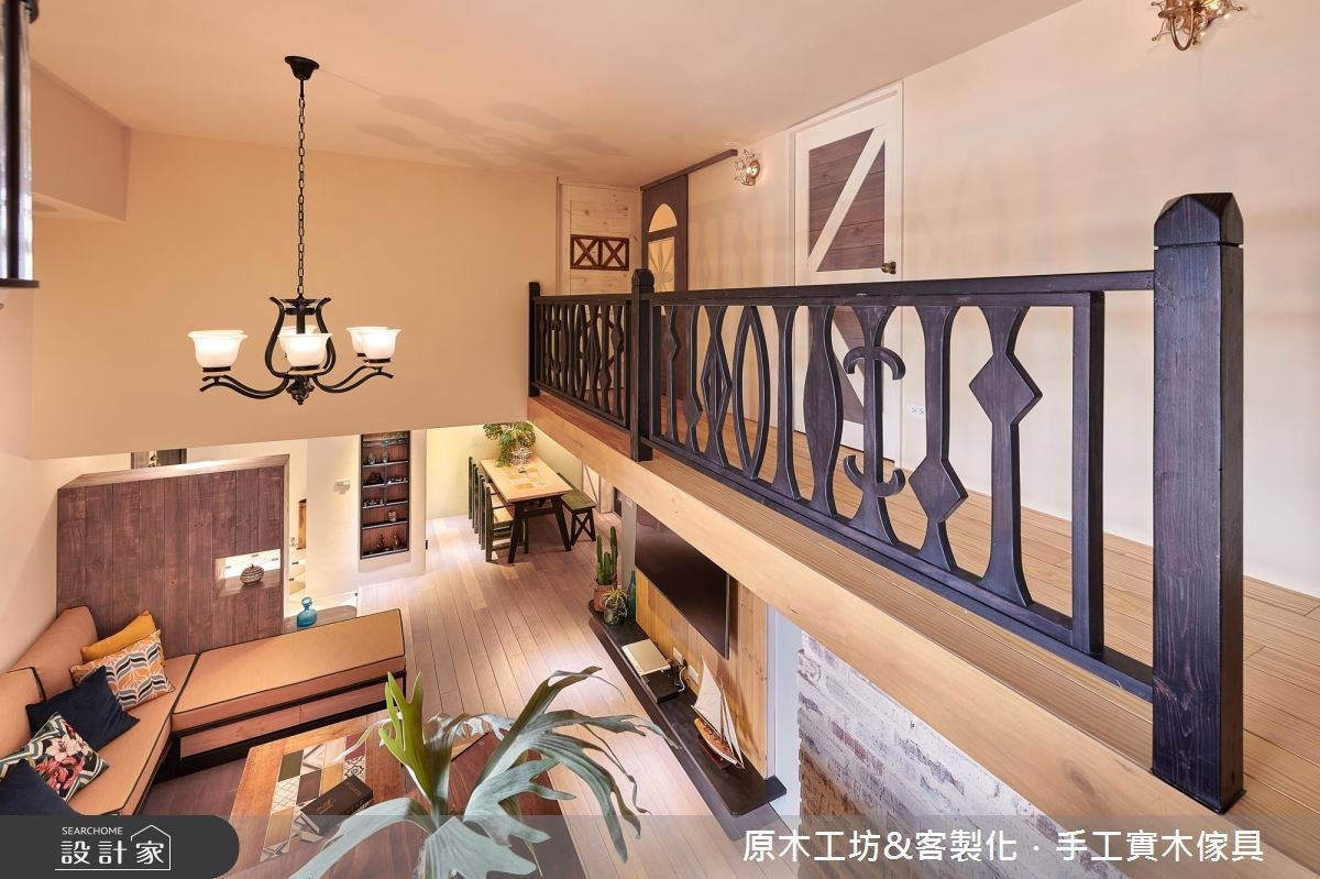 35坪老屋(16~30年)＿鄉村風客廳餐廳案例圖片＿原木工坊&客製化．手工實木傢具＿原木工坊_22之22