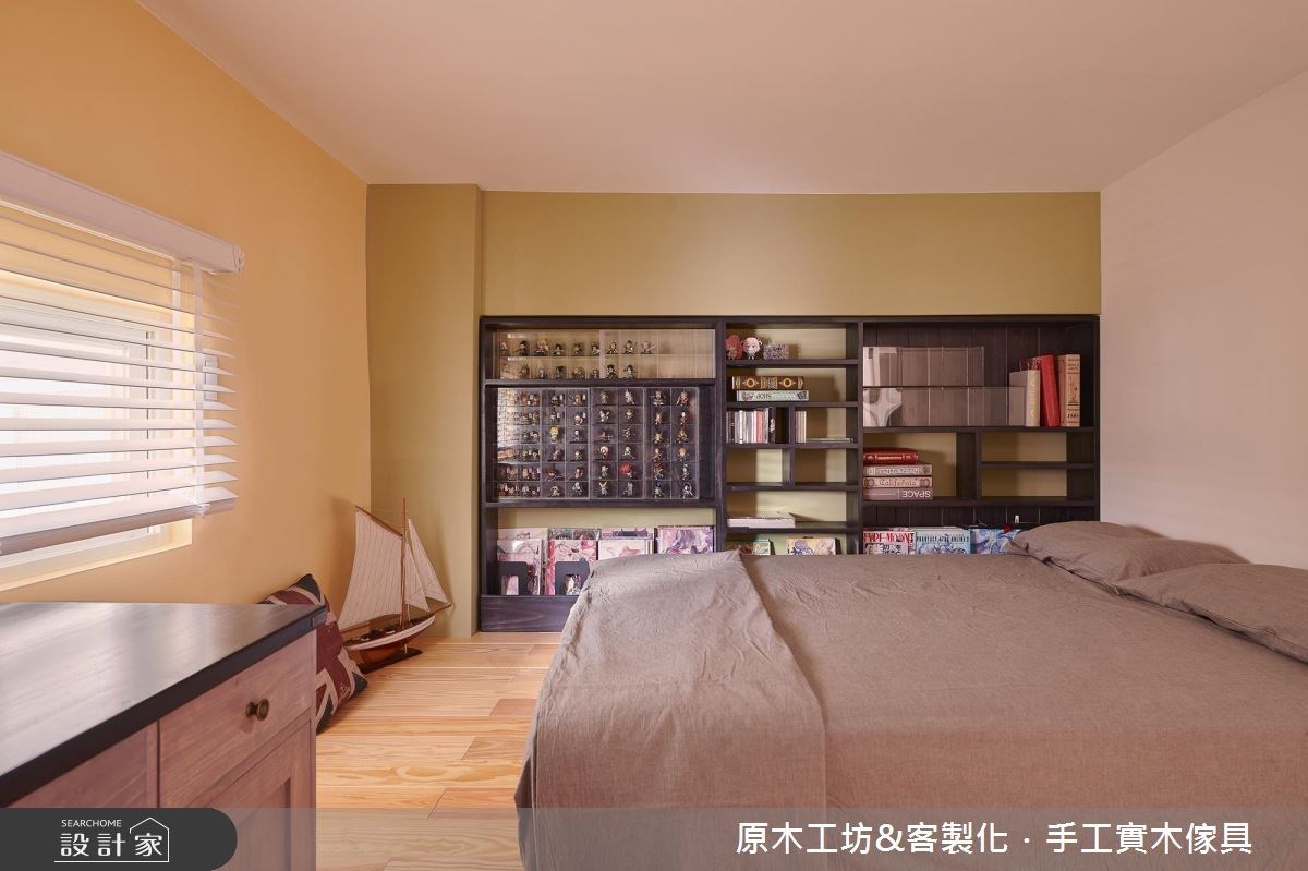 35坪老屋(16~30年)＿鄉村風臥室案例圖片＿原木工坊&客製化．手工實木傢具＿原木工坊_22之28