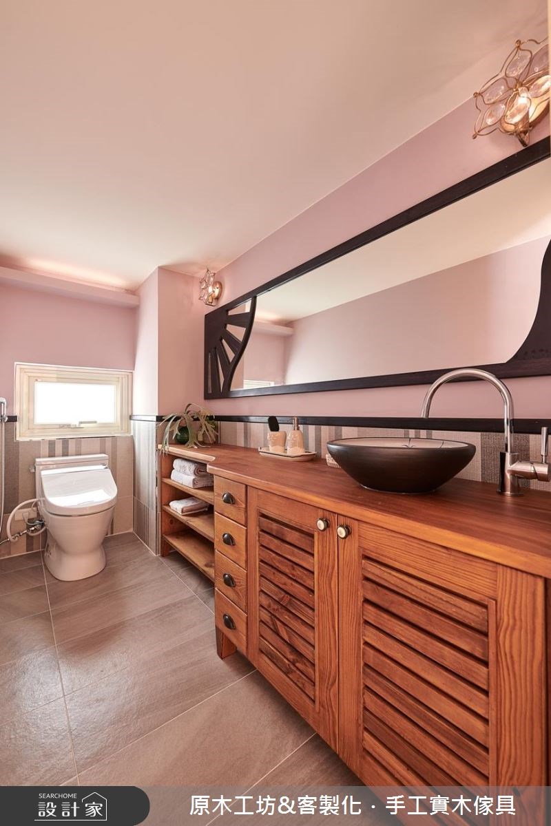 35坪老屋(16~30年)＿鄉村風浴室案例圖片＿原木工坊&客製化．手工實木傢具＿原木工坊_22之29