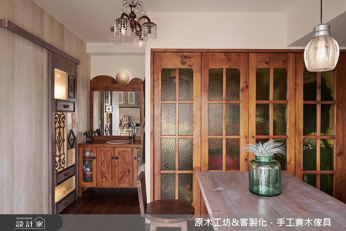 45坪老屋(16~30年)＿鄉村風餐廳案例圖片＿原木工坊&客製化．手工實木傢具＿原木工坊_23之17