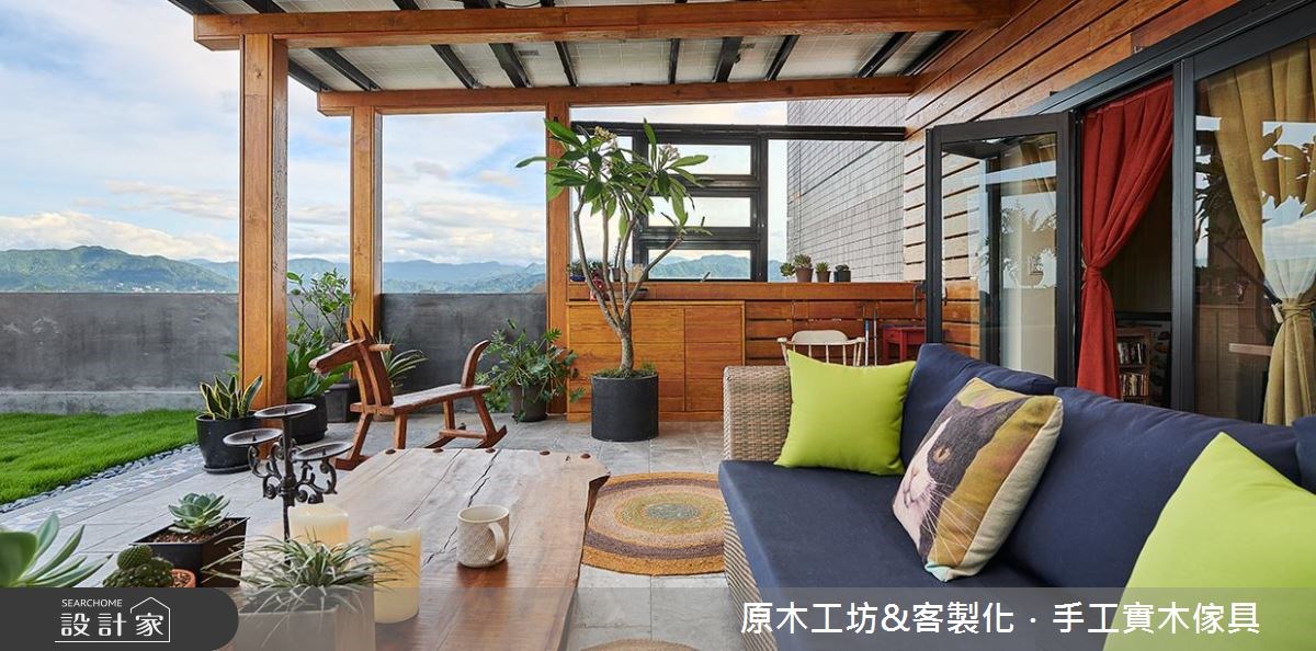 45坪老屋(16~30年)＿鄉村風庭院案例圖片＿原木工坊&客製化．手工實木傢具＿原木工坊_23之25