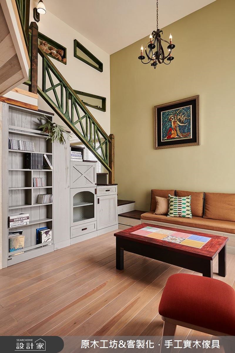 19坪老屋(16~30年)＿鄉村風客廳案例圖片＿原木工坊&客製化．手工實木傢具＿原木工坊_24之2