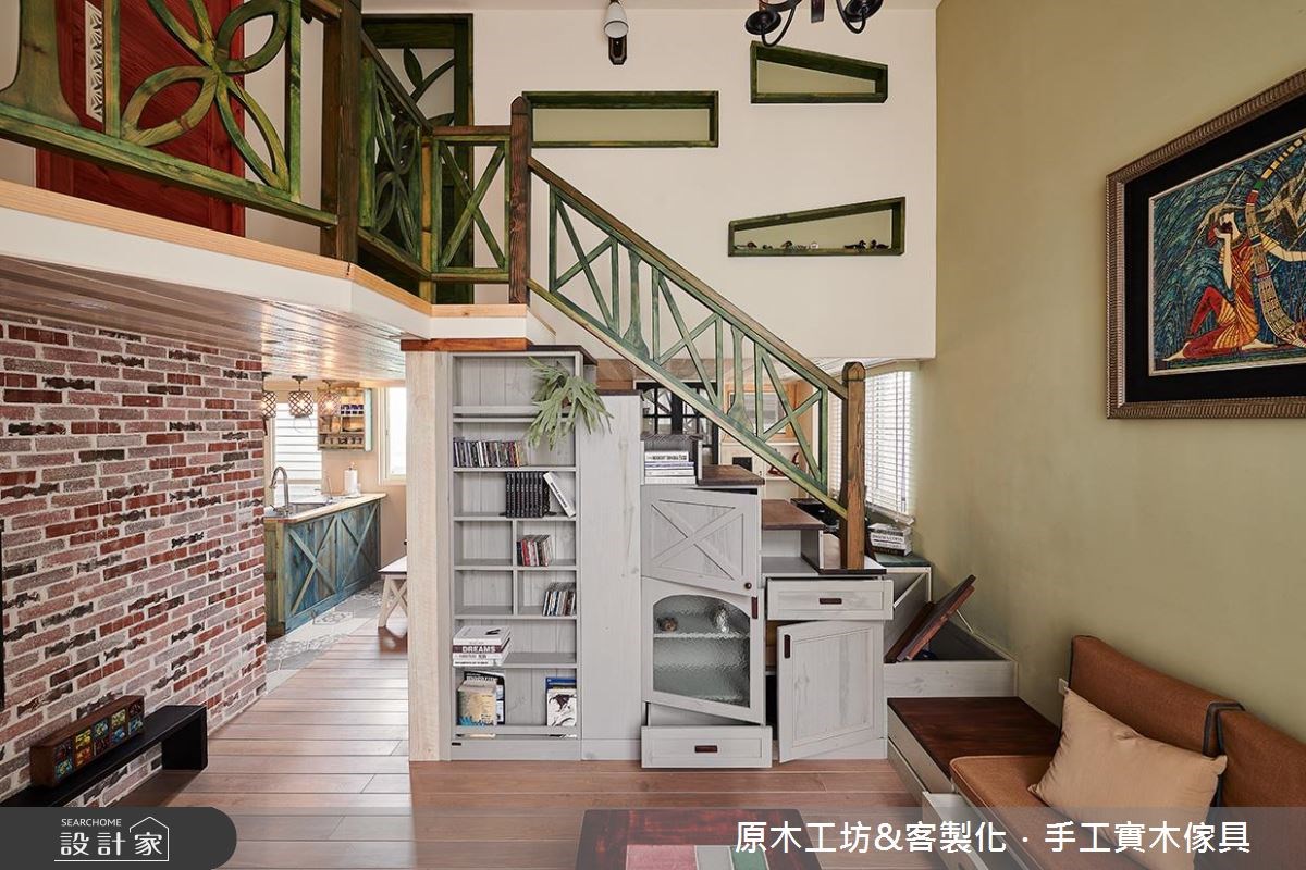 19坪老屋(16~30年)＿鄉村風案例圖片＿原木工坊&客製化．手工實木傢具＿原木工坊_24之7