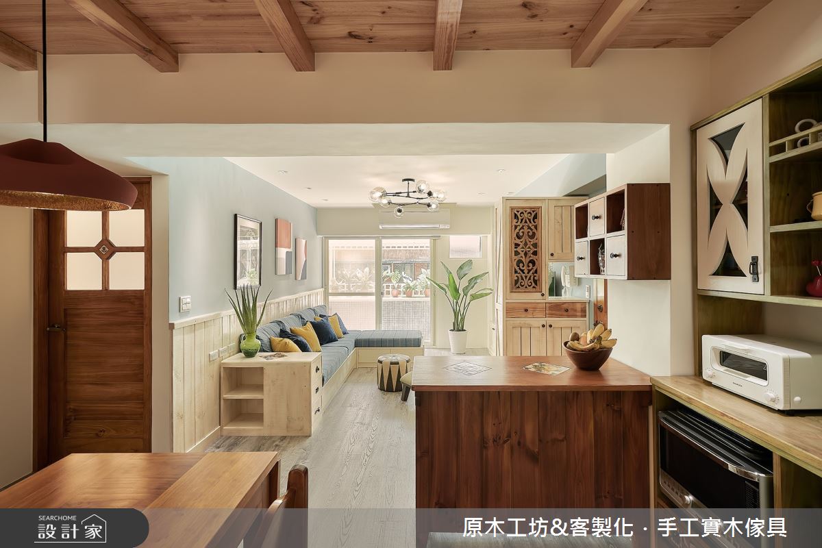 35坪老屋(16~30年)＿混搭風吧檯案例圖片＿原木工坊&客製化．手工實木傢具＿原木工坊_29之5