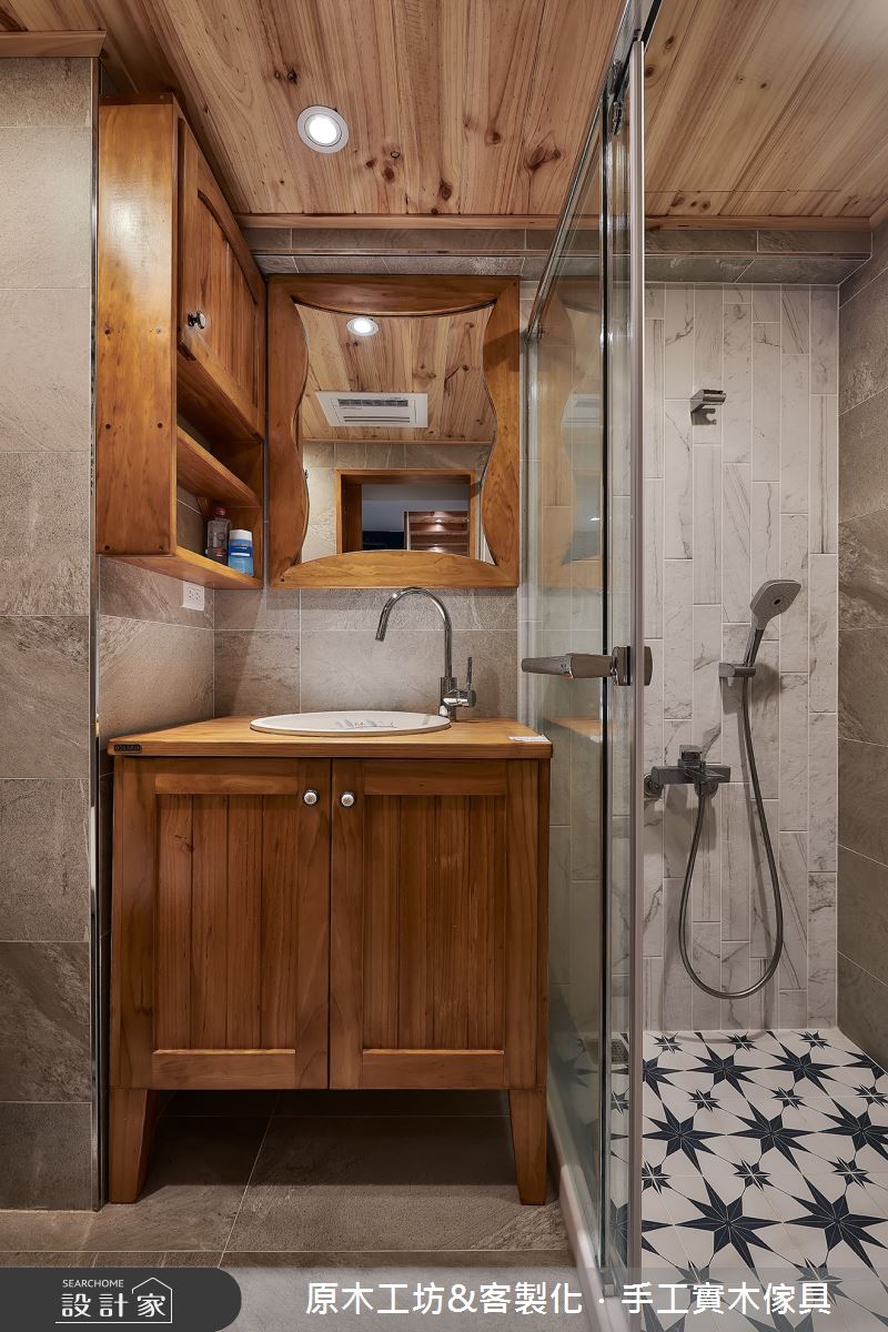 35坪老屋(16~30年)＿混搭風浴室案例圖片＿原木工坊&客製化．手工實木傢具＿原木工坊_29之19