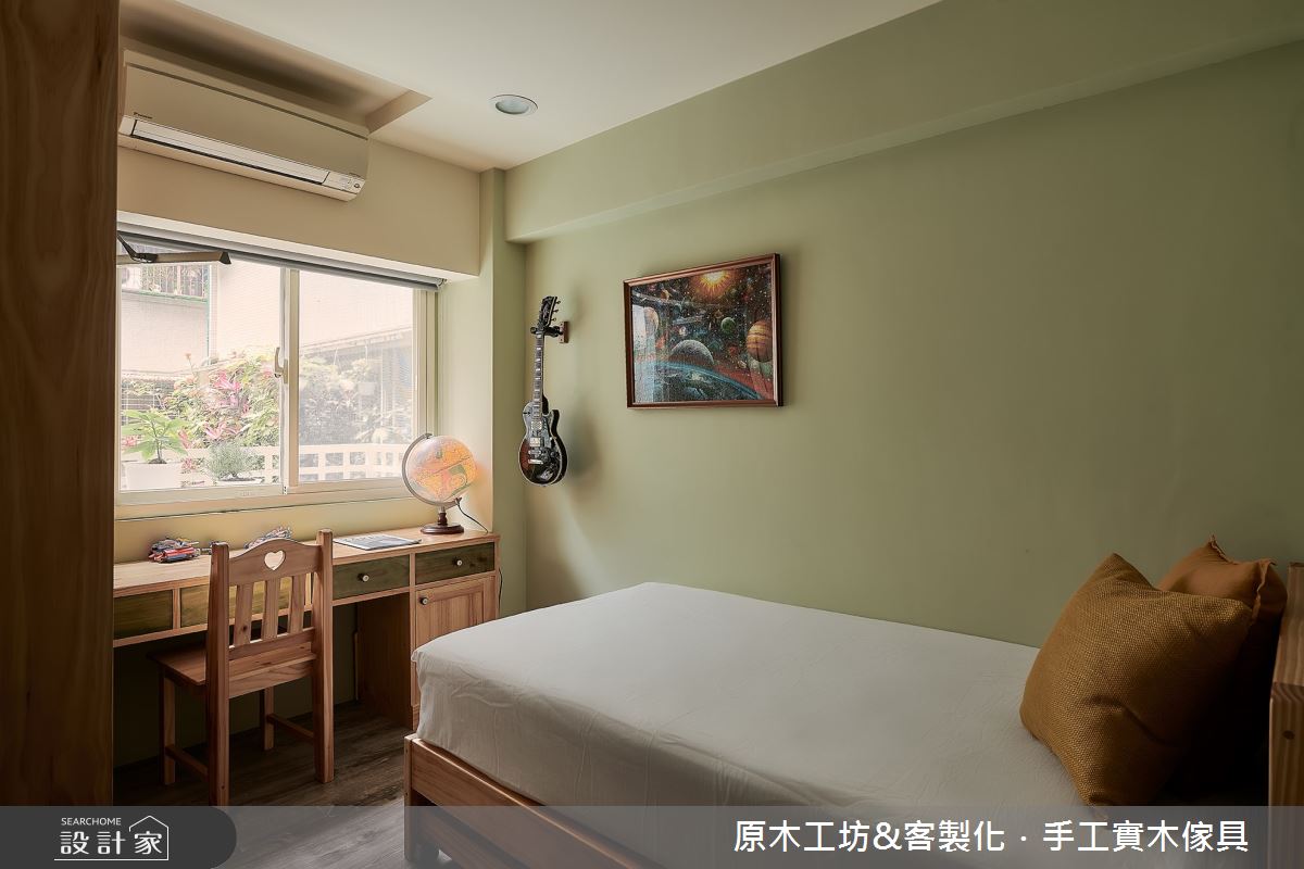 35坪老屋(16~30年)＿混搭風臥室案例圖片＿原木工坊&客製化．手工實木傢具＿原木工坊_29之21