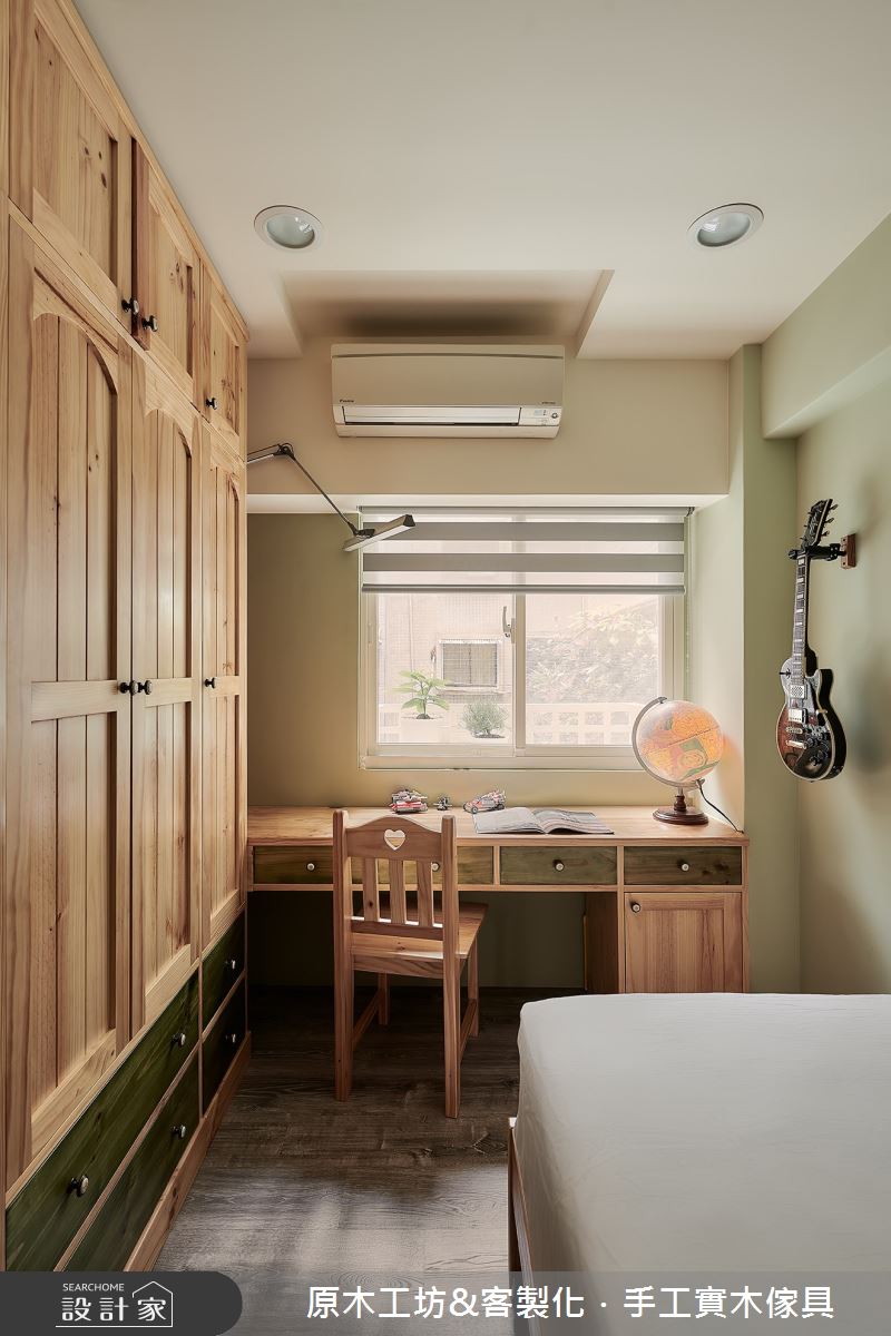 35坪老屋(16~30年)＿混搭風臥室案例圖片＿原木工坊&客製化．手工實木傢具＿原木工坊_29之22