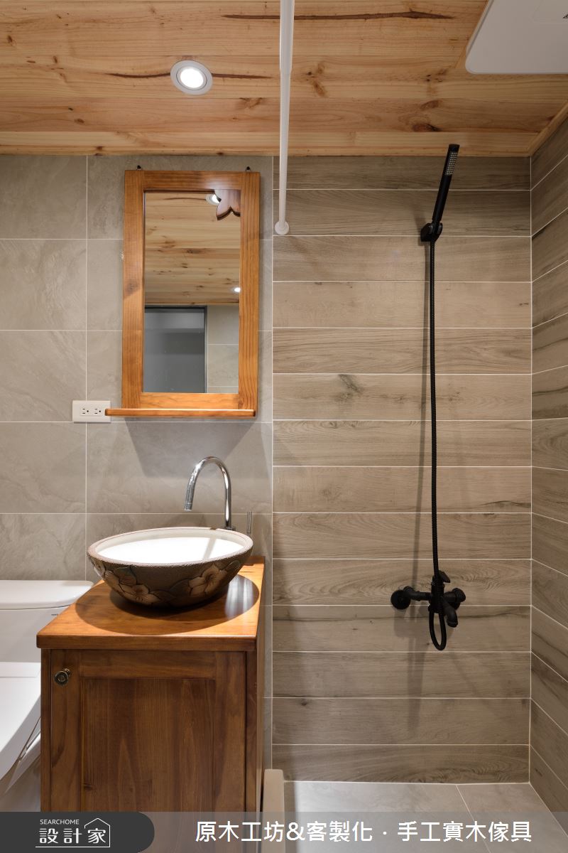 30坪老屋(16~30年)＿混搭風浴室案例圖片＿原木工坊&客製化．手工實木傢具＿原木工坊_30之15