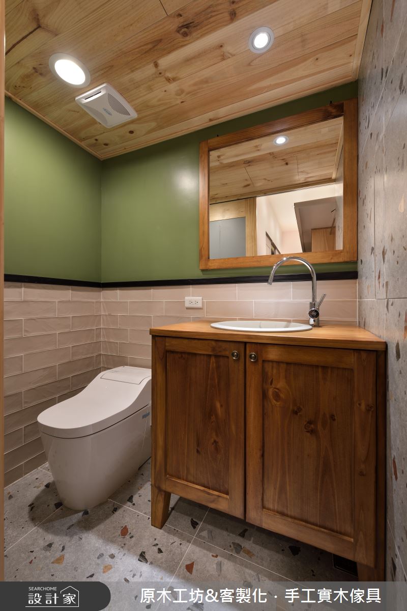 30坪老屋(16~30年)＿混搭風浴室案例圖片＿原木工坊&客製化．手工實木傢具＿原木工坊_30之23