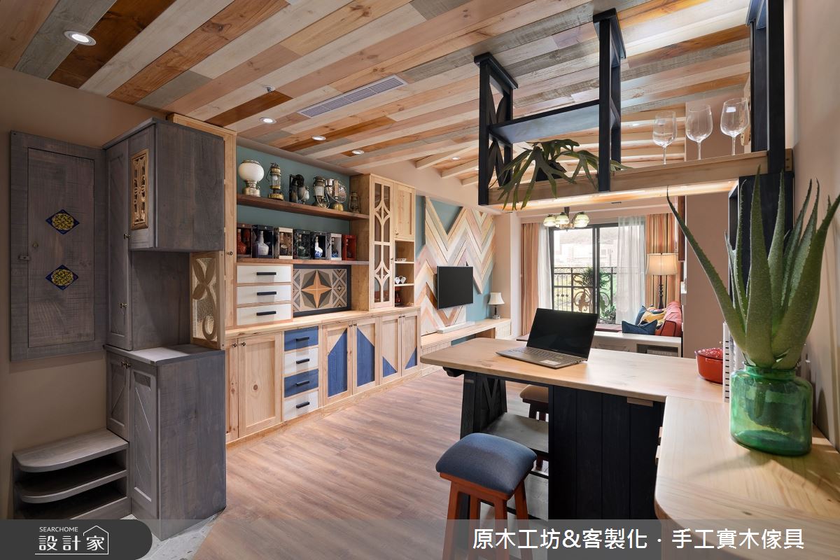 30坪新成屋(5年以下)＿混搭風餐廳案例圖片＿原木工坊&客製化．手工實木傢具＿原木工坊_31之4