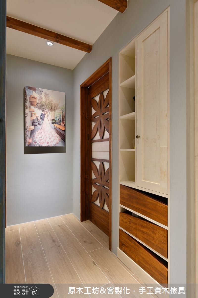 30坪新成屋(5年以下)＿混搭風走廊案例圖片＿原木工坊&客製化．手工實木傢具＿原木工坊_32之22