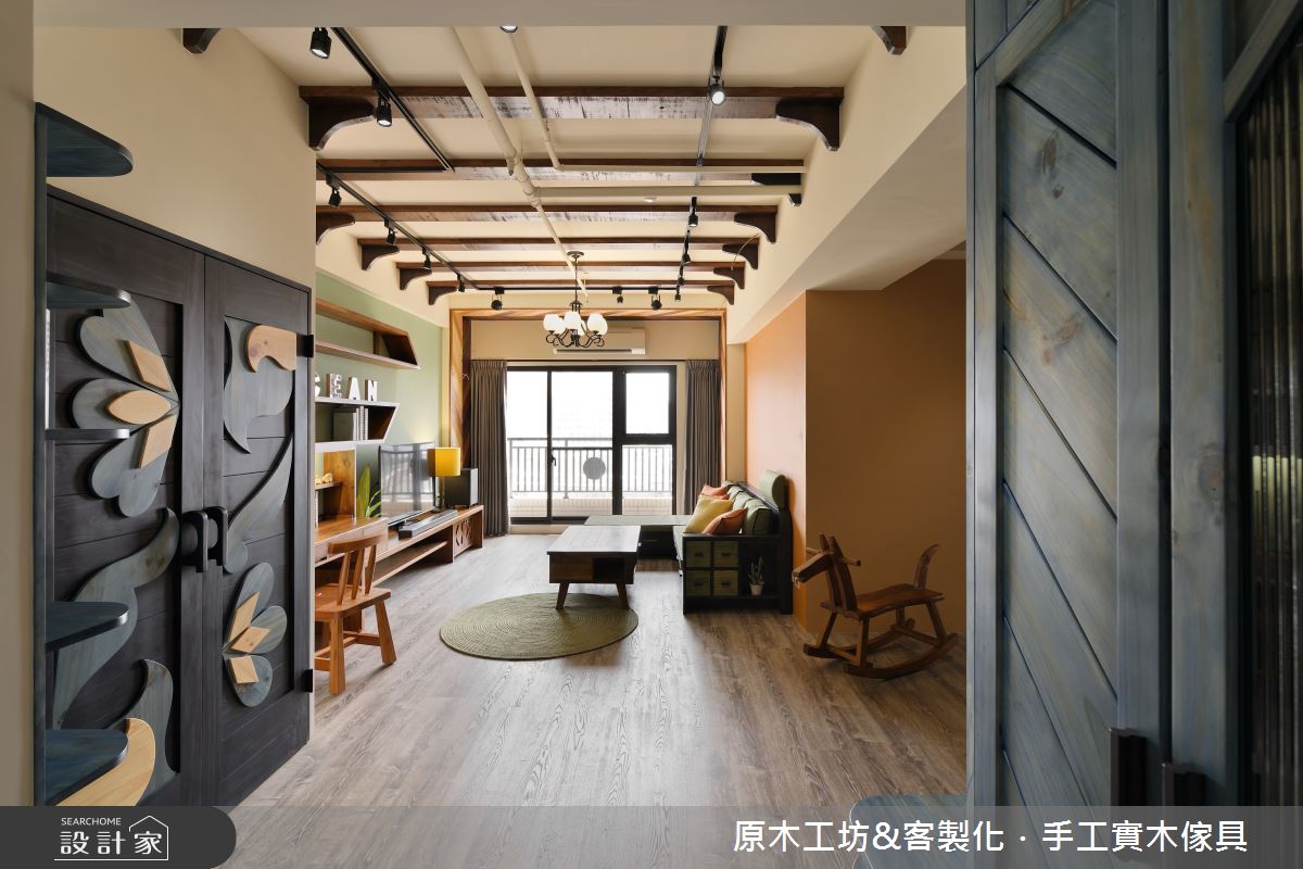 35坪新成屋(5年以下)＿混搭風案例圖片＿原木工坊&客製化．手工實木傢具＿原木工坊_33之7