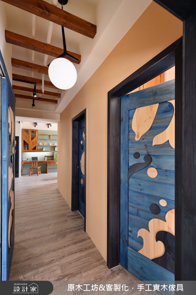 35坪新成屋(5年以下)＿混搭風案例圖片＿原木工坊&客製化．手工實木傢具＿原木工坊_33之17