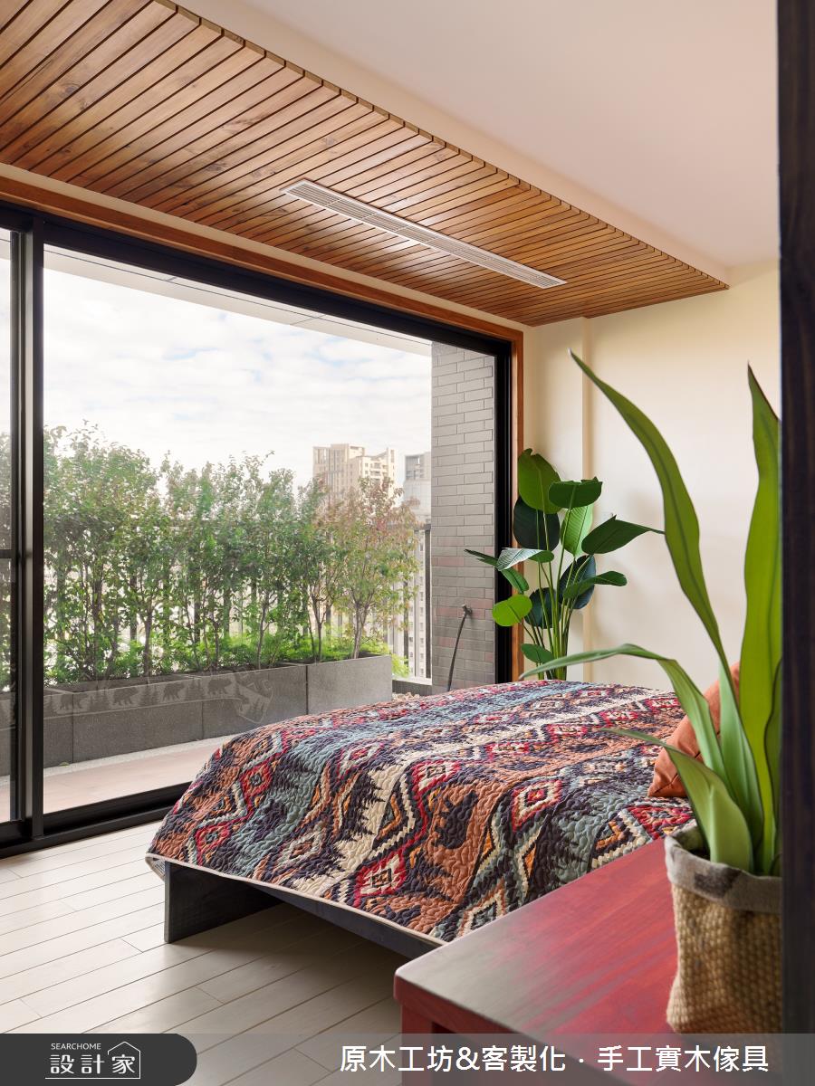 60坪毛胚屋＿混搭風臥室案例圖片＿原木工坊&客製化．手工實木傢具＿原木工坊_36.城市中的魔法森林之24