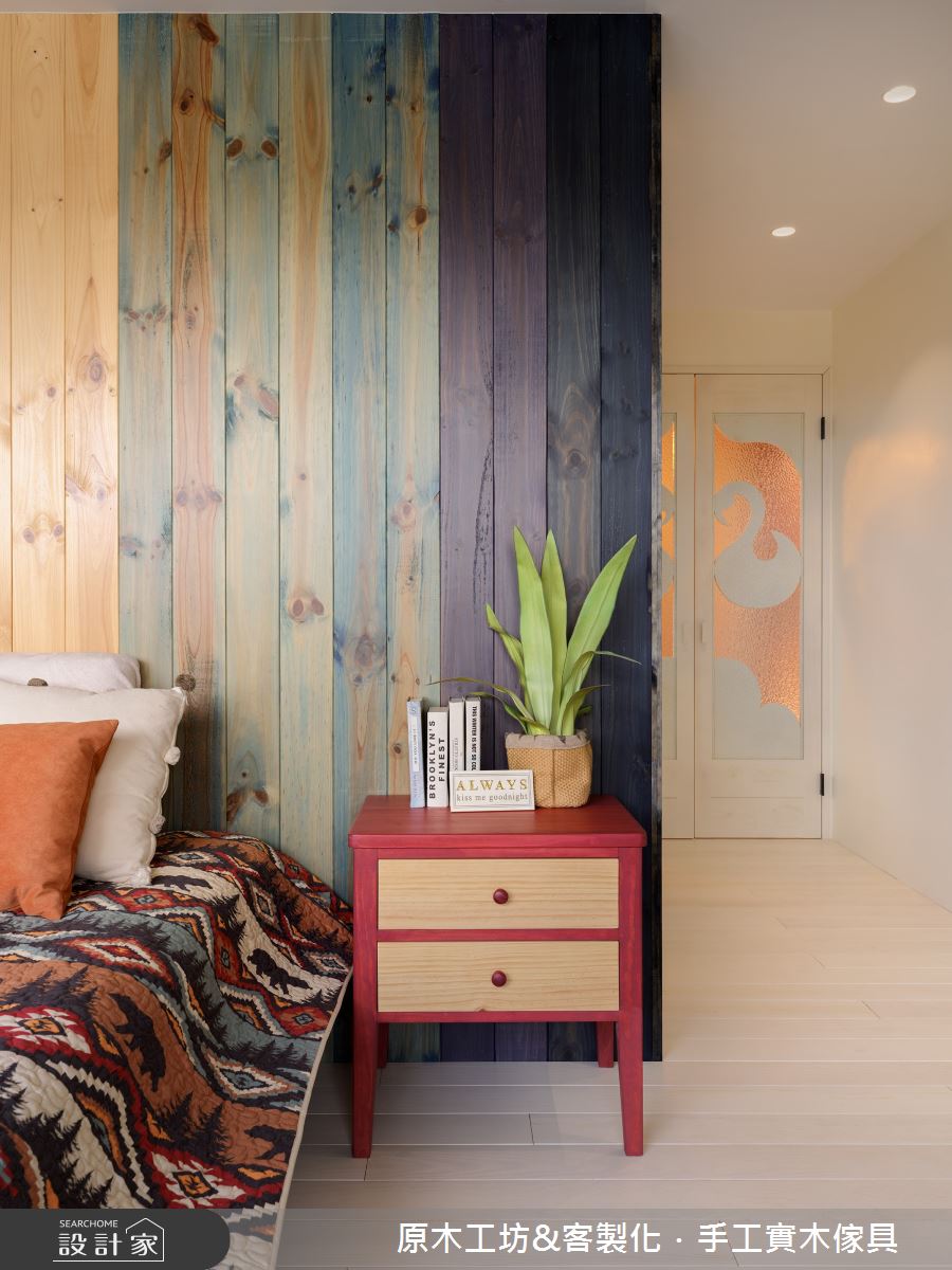 60坪毛胚屋＿混搭風臥室案例圖片＿原木工坊&客製化．手工實木傢具＿原木工坊_36.城市中的魔法森林之19