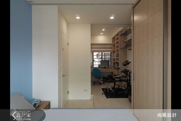 45坪新成屋(5年以下)＿休閒風臥室案例圖片＿尚展空間設計＿尚展_25之15