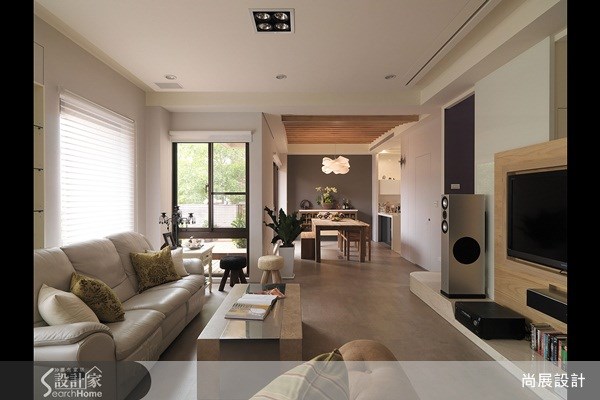45坪新成屋(5年以下)＿休閒風客廳餐廳案例圖片＿尚展空間設計＿尚展_25之1