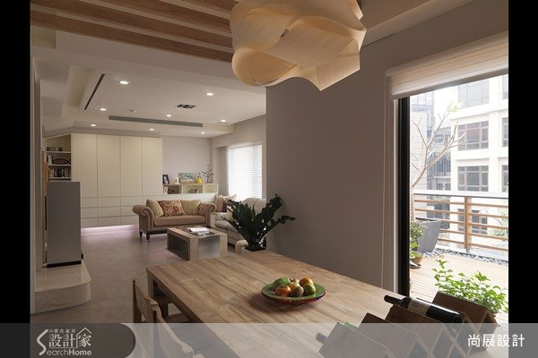 45坪新成屋(5年以下)＿休閒風客廳餐廳案例圖片＿尚展空間設計＿尚展_25之8