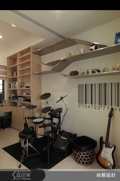 45坪新成屋(5年以下)＿休閒風臥室案例圖片＿尚展空間設計＿尚展_25之16