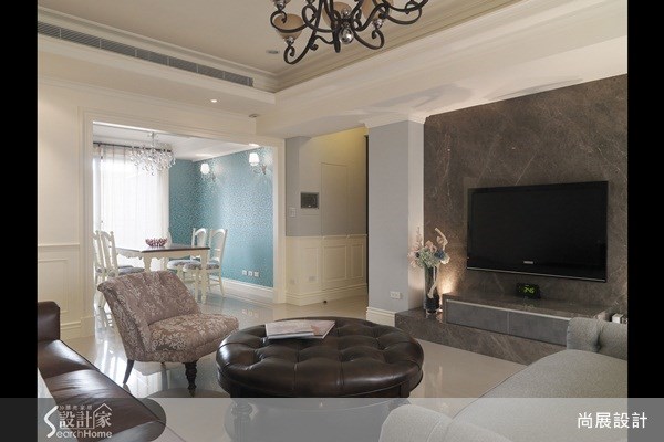 40坪新成屋(5年以下)＿美式風客廳案例圖片＿尚展空間設計＿尚展_27之3