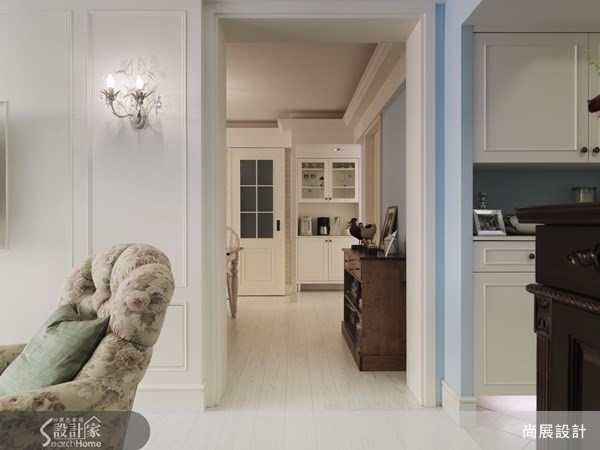 25坪中古屋(5~15年)＿鄉村風客廳走廊案例圖片＿尚展空間設計＿尚展_34之7