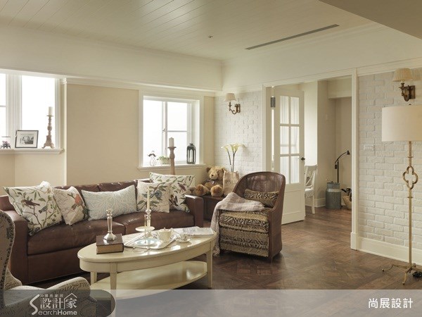 32坪中古屋(5~15年)＿鄉村風客廳案例圖片＿尚展空間設計＿尚展_38之7