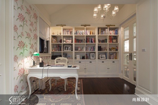 100坪新成屋(5年以下)＿美式風書房案例圖片＿尚展空間設計＿尚展_40之14